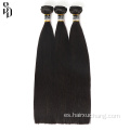 8A 100% sin procesar Remy Birmanes Burmese Bundillo de cabello rizado Vendor de cabello humano alineado